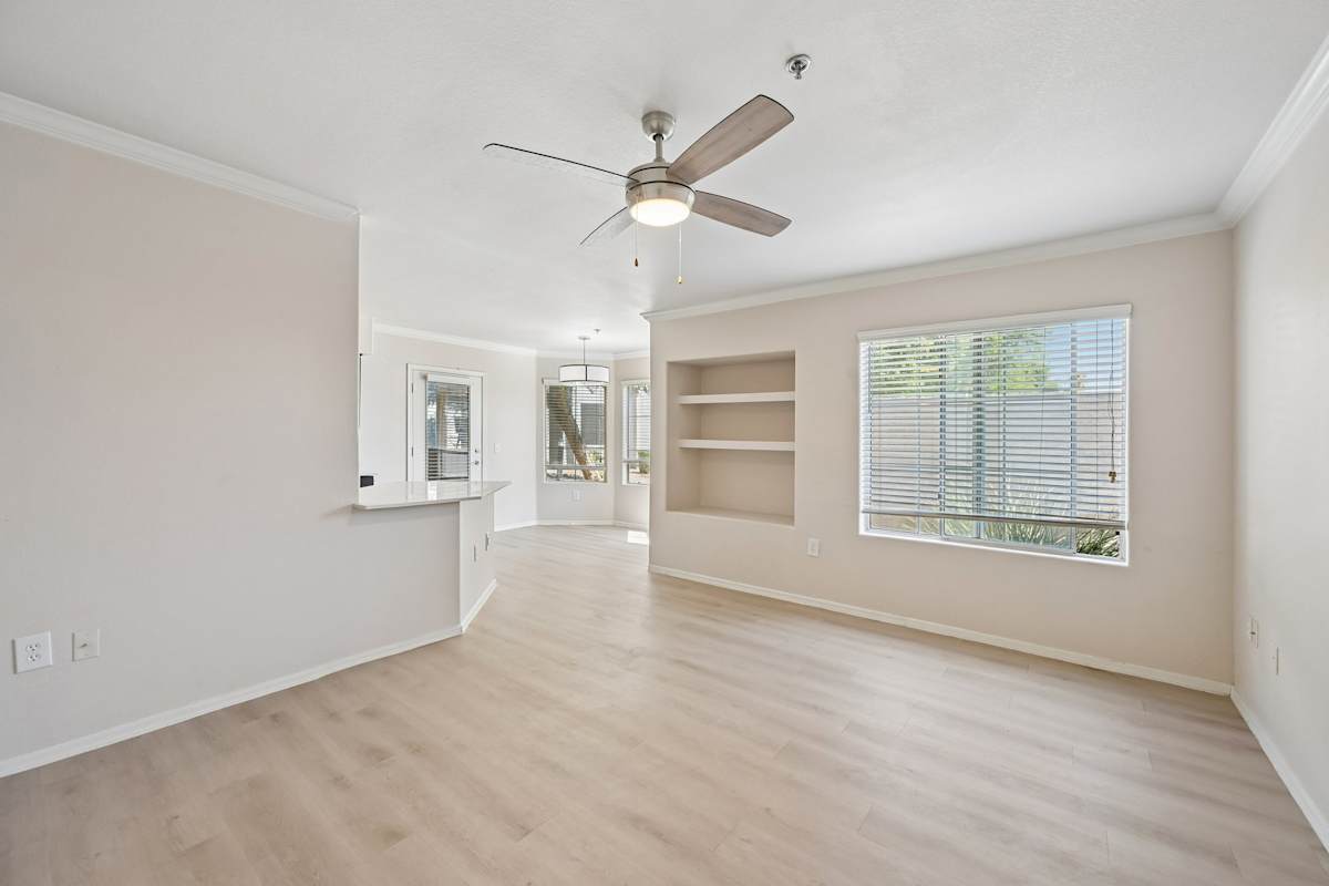 Unfurnished apartment interior — representative home at The Highland.
