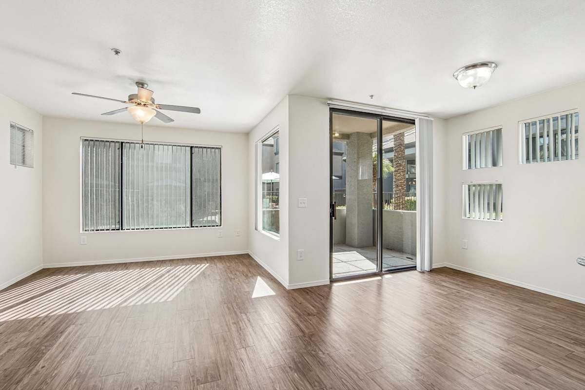 Unfurnished apartment interior — representative home at Ingleside Apartments.