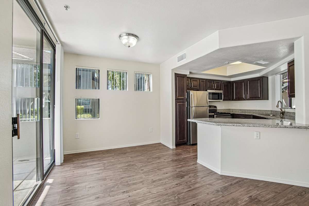 Unfurnished apartment interior — representative home at Ingleside Apartments.