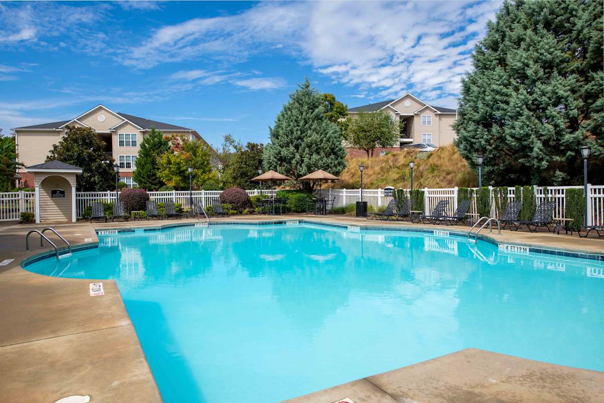 Reserve at Carrington Place swimming pool and sundeck - Fayetteville, NC