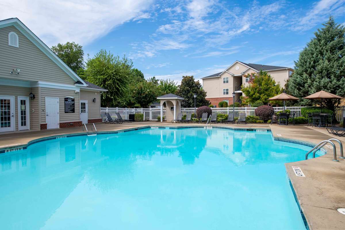 Reserve at Carrington Place pool view - Fayetteville, NC