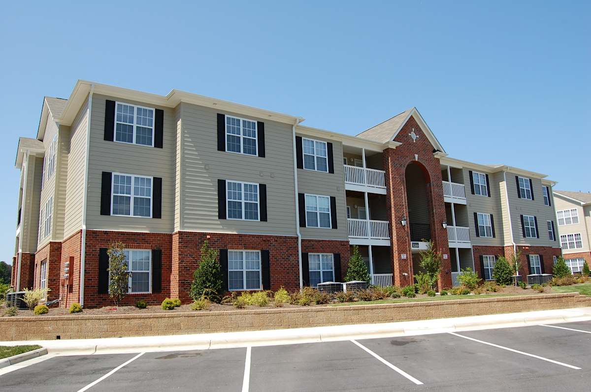 Legacy at Twin Oaks exterior view of apartment community - Greensboro, NC