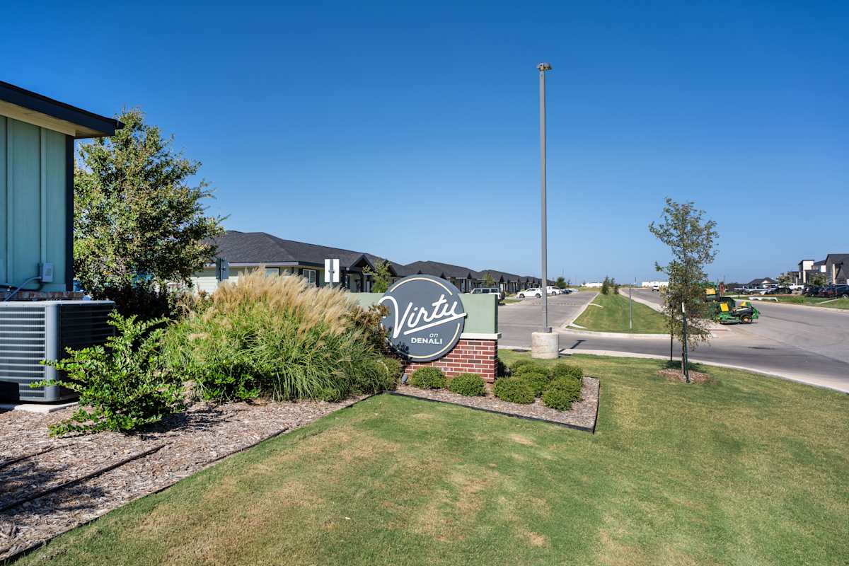Virtu on Denali community entrance sign - Abilene, TX