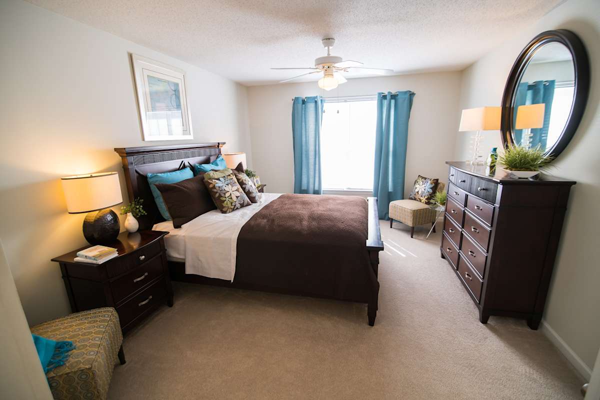 Legacy at Twin Oaks bedroom with dresser - Greensboro, NC