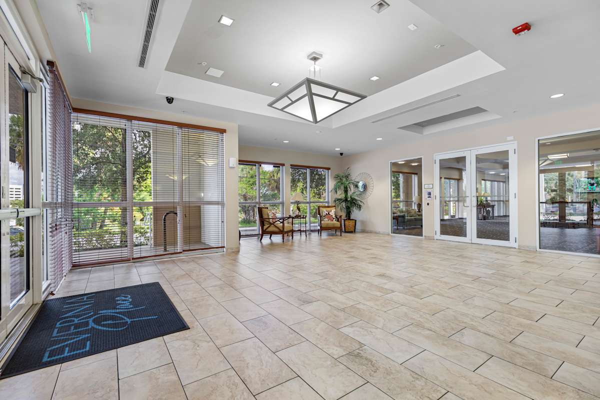 Evernia Place lobby interior - West Palm Beach, FL