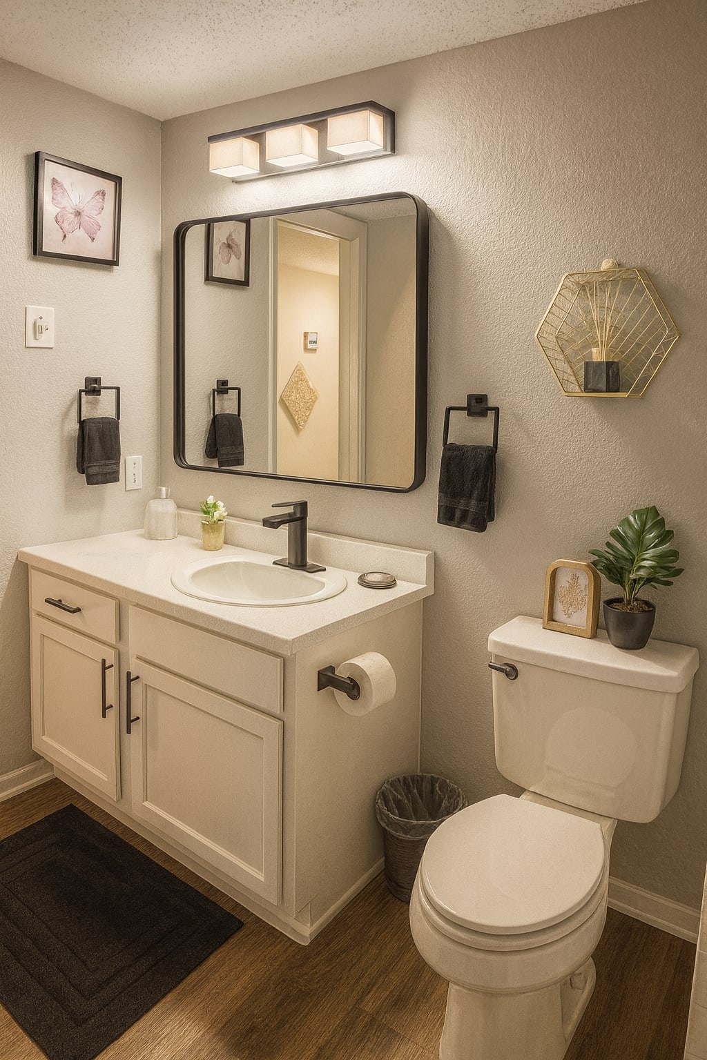 City West Apartment Homes bathroom interior - Longview, TX