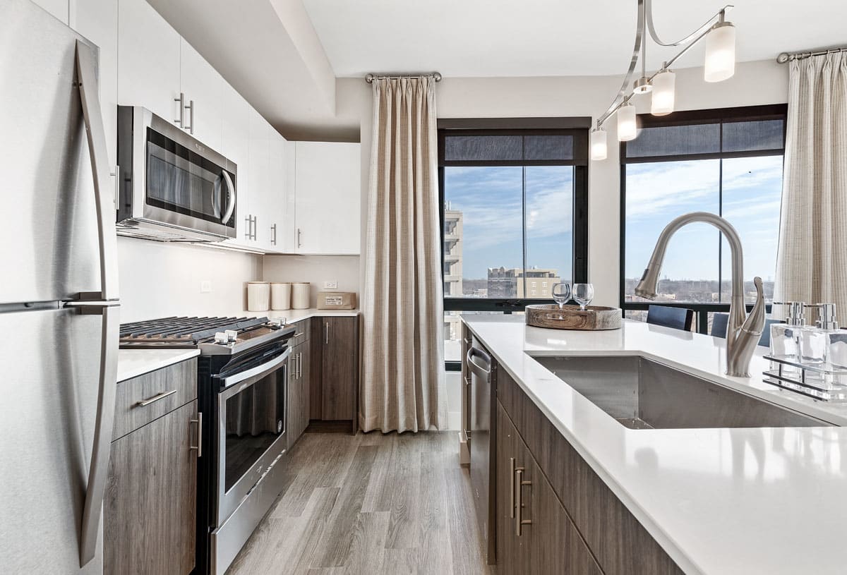 Highpoint at 8000 North two-bedroom apartment interior - Skokie, IL