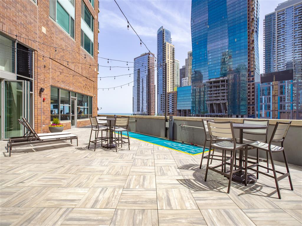 Cityfront Place rooftop deck - Chicago, IL