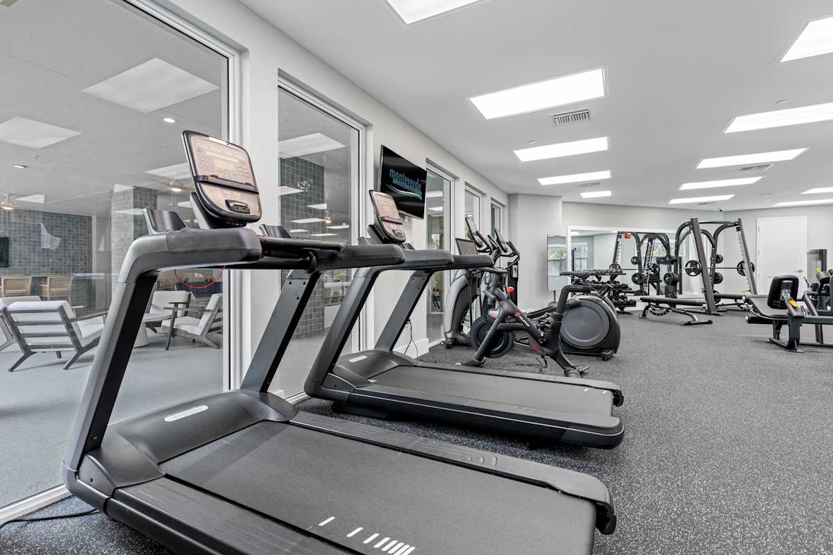 Monteverde at Renaissance Park fitness center with treadmill - Boyton Beach, FL