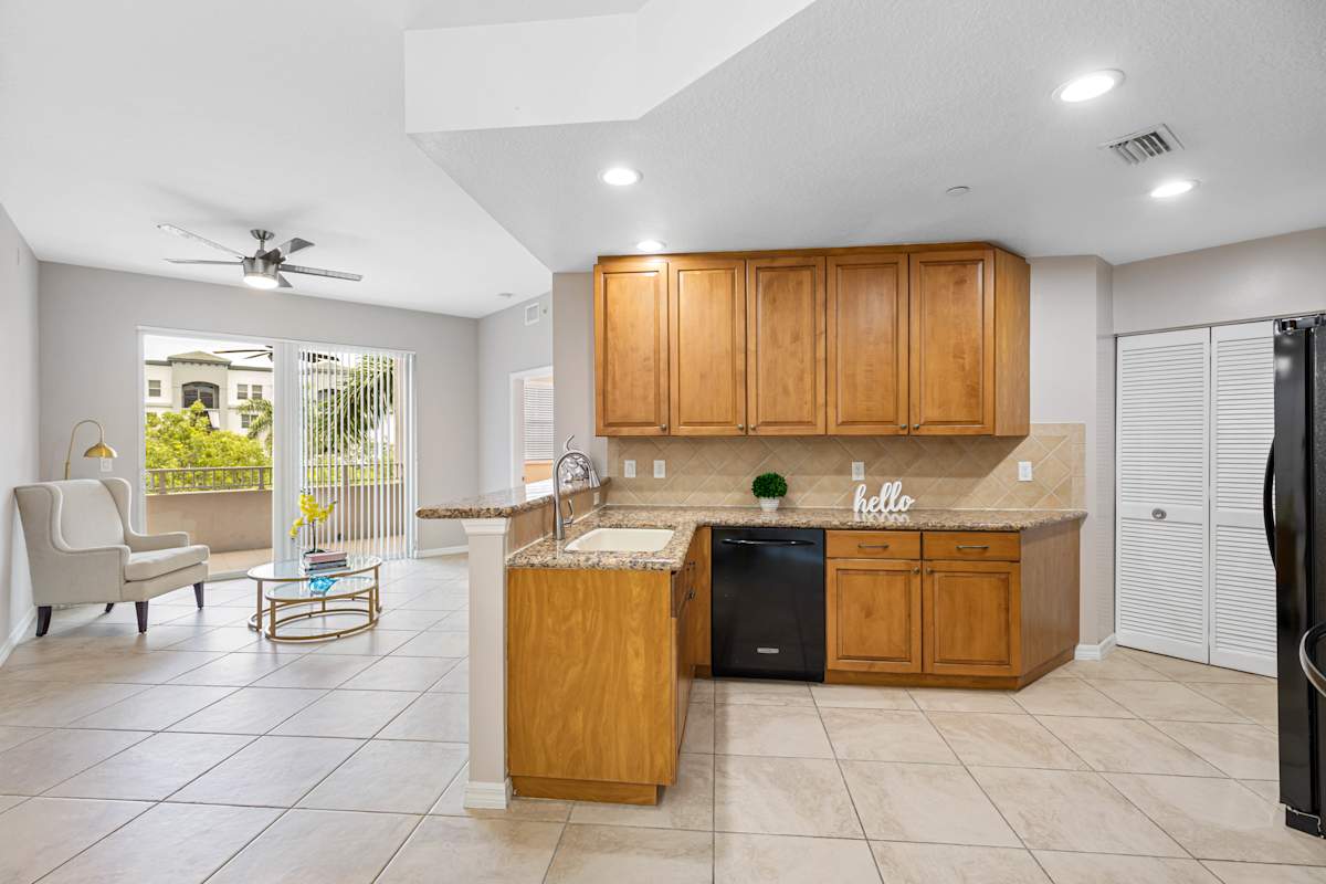 Monteverde at Renaissance Park kitchen with dishwasher - Boyton Beach, FL