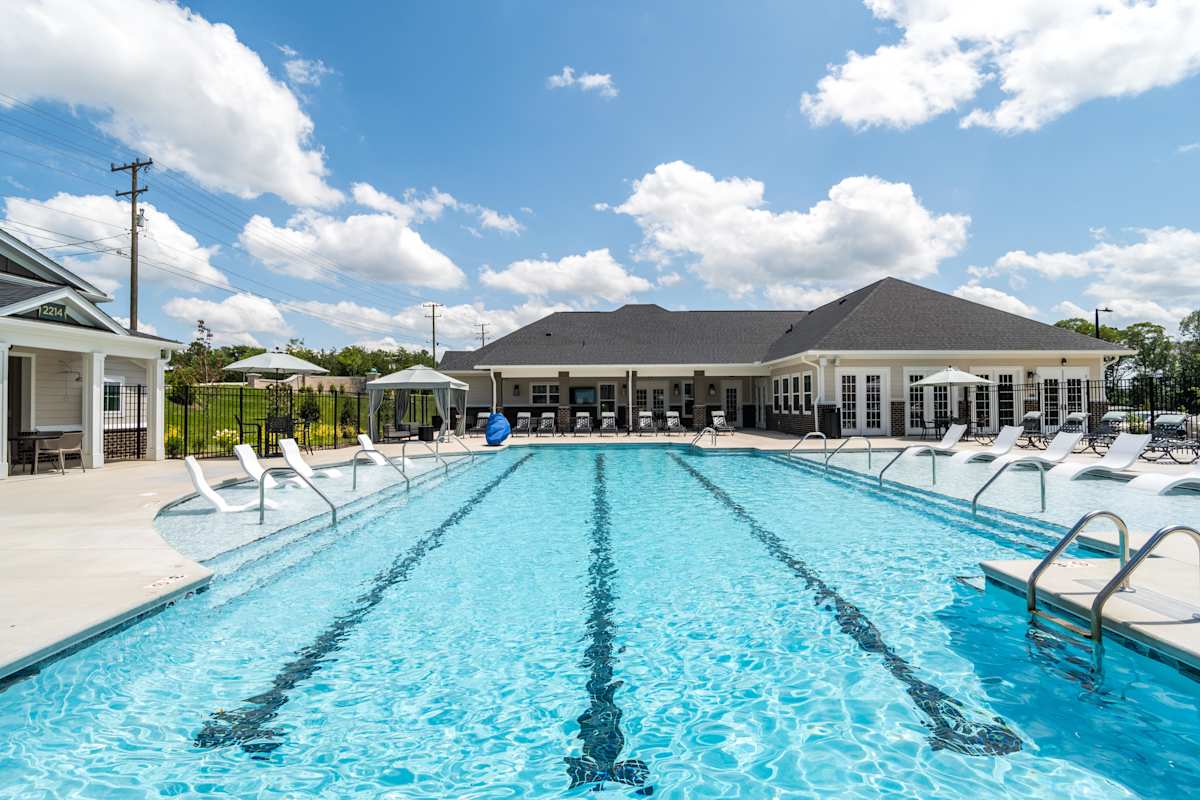 Nexus 485 swimming pool with lounge seating - Charlotte, NC