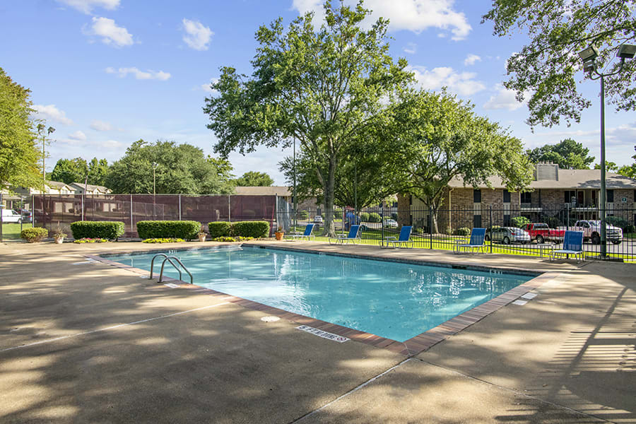 Artwood Apartment Homes swimming pool - Tyler, TX