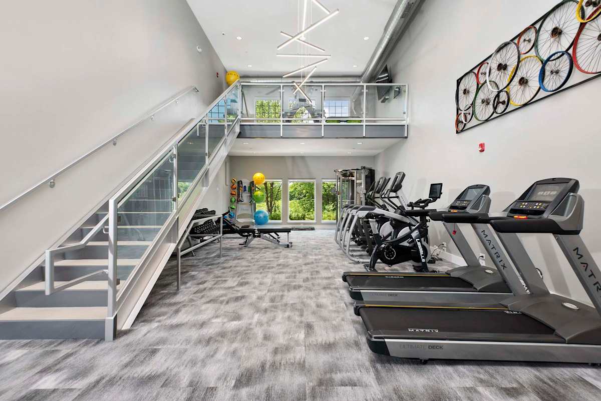 The Retreat at Seven Bridges two-story fitness center - Woodridge, IL