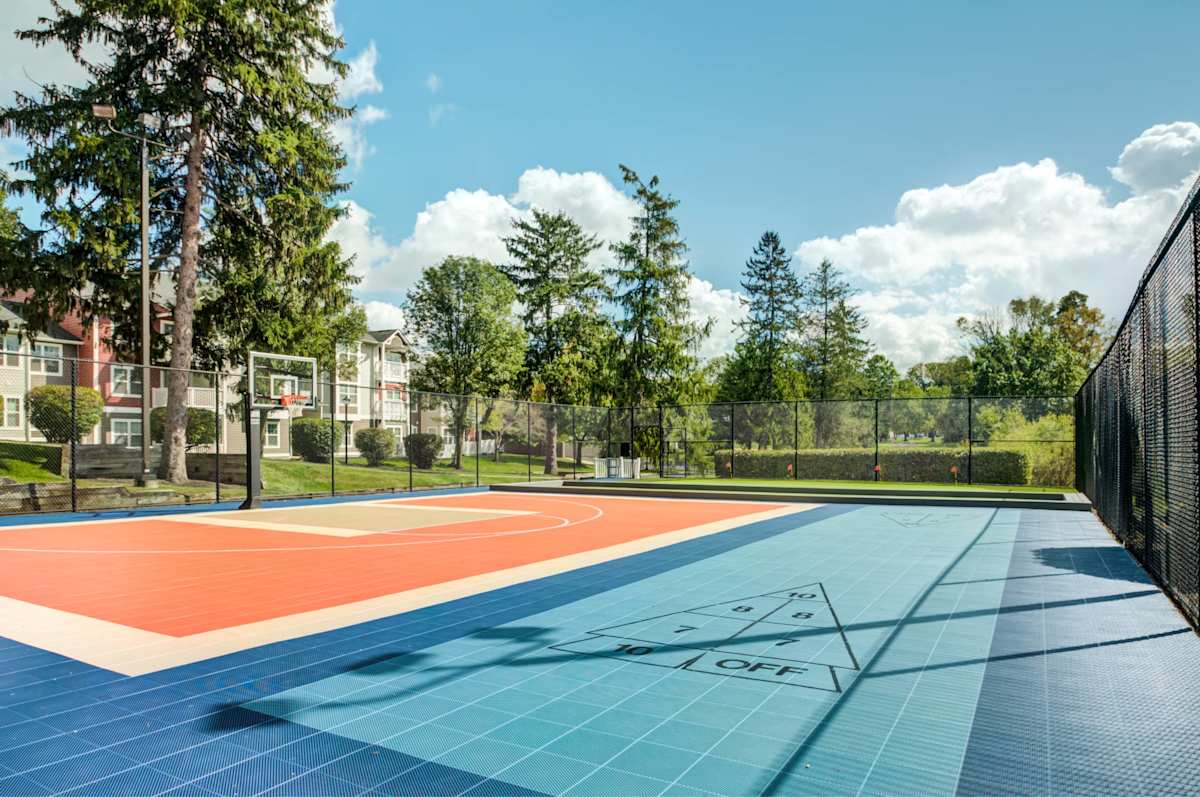 Treetops at ChesterHollow tennis court surface - West Chester, PA
