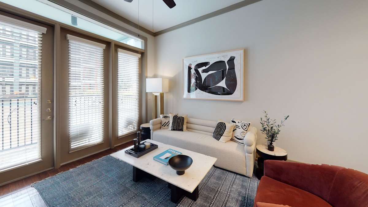 L2 Uptown living room with sofa - Dallas, TX