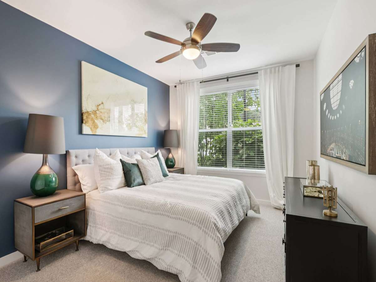 The Ashby at South Hills Village Station bedroom - Upper St Clair, PA