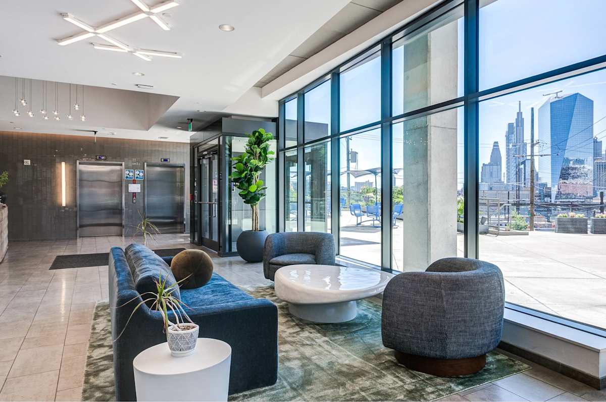 Vue32 lobby interior - Philadelphia, PA