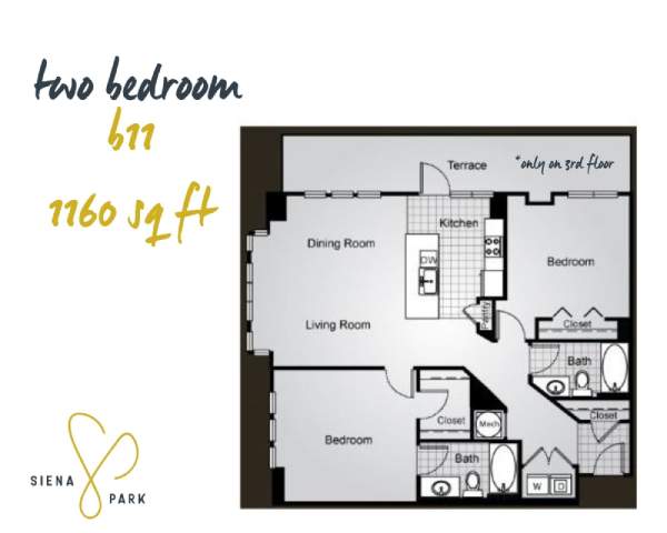 Siena Park Apartments b11 floor plan