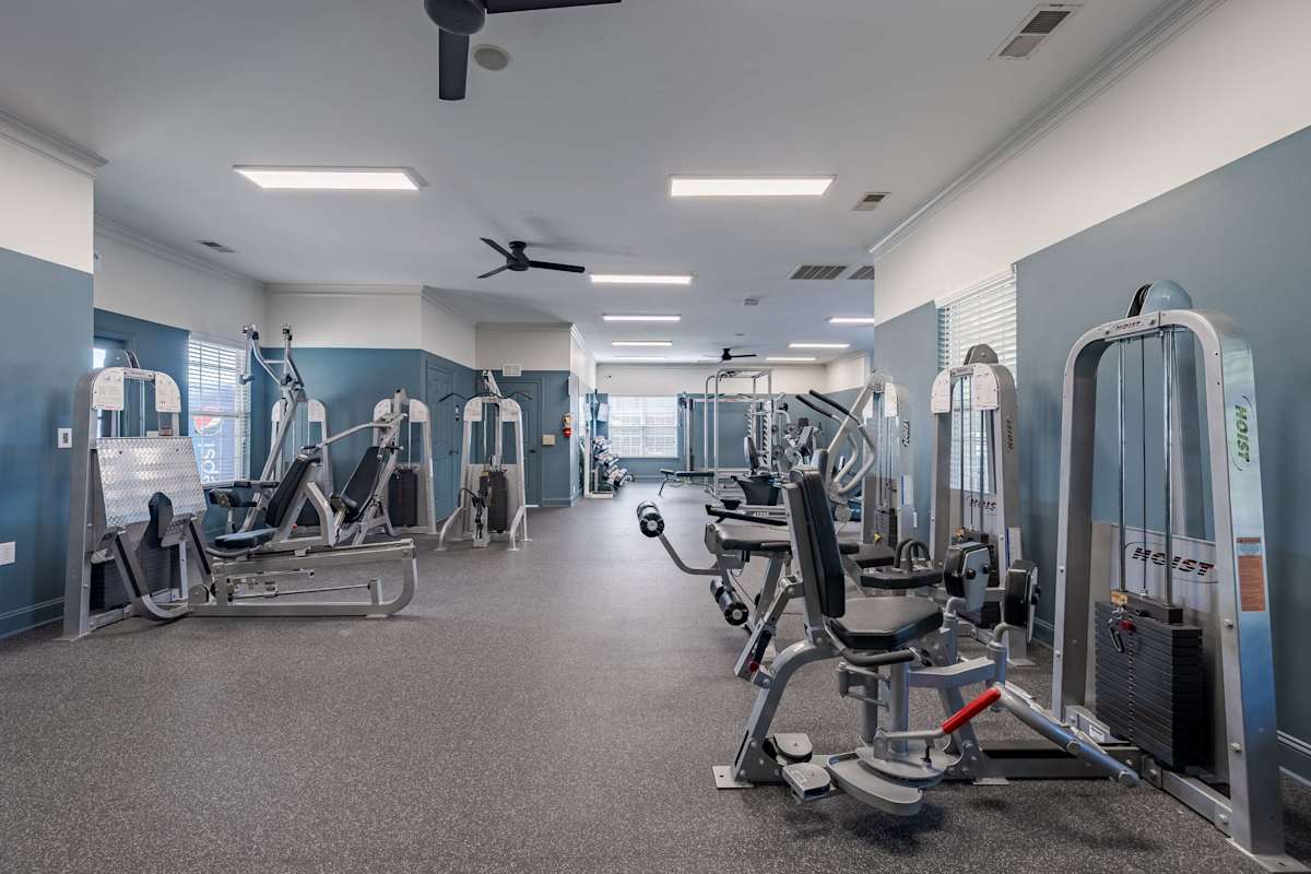 Legacy at Berkeley Place fitness center equipment - Goldsboro, NC