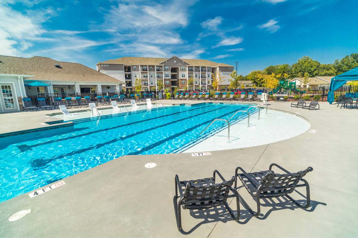 Pool Fort Mill Luxury Apartments in Fort Mill SC | Haven at Regent Park