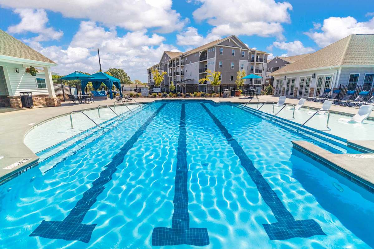 Pool Fort Mill Luxury Apartments in Fort Mill SC | Haven at Regent Park