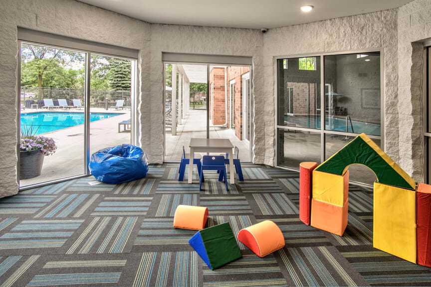Fountain Place indoor play area - Eden Prairie, MN