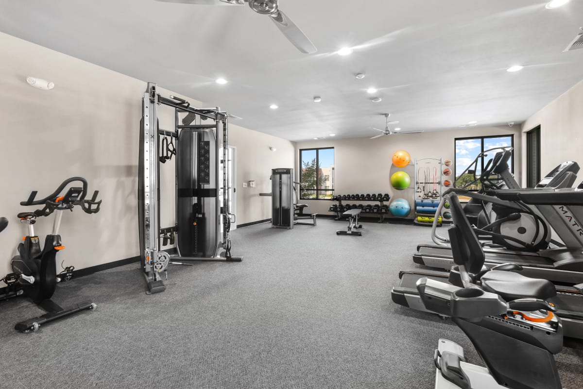 Canvas at Willow Park fitness center interior - Willow Park, TX