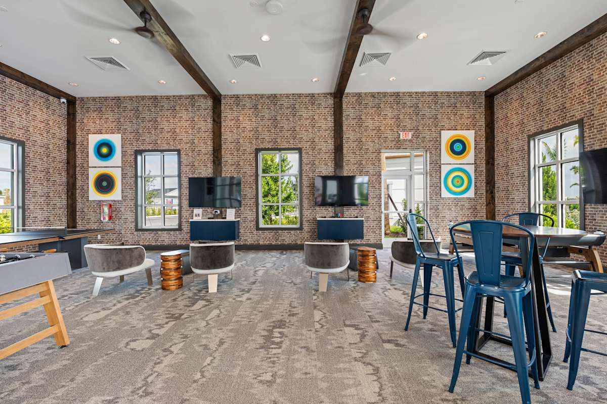 Tredici at Central Park clubhouse lounge - Port St Lucie, FL