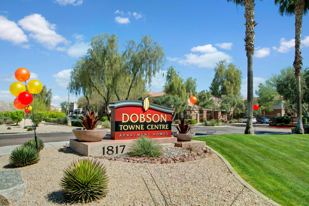 Dobson Towne Centre Apartments in North Chandler 1817 N. Dobson Road
