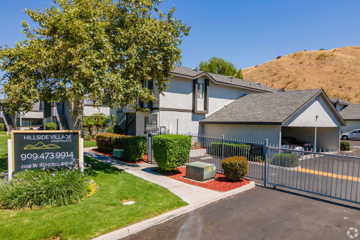 Hillside Village Apartments in San Bernardino 2196 W. Kendall Drive