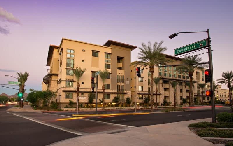 Building exterior at Biltmore at Camelback.