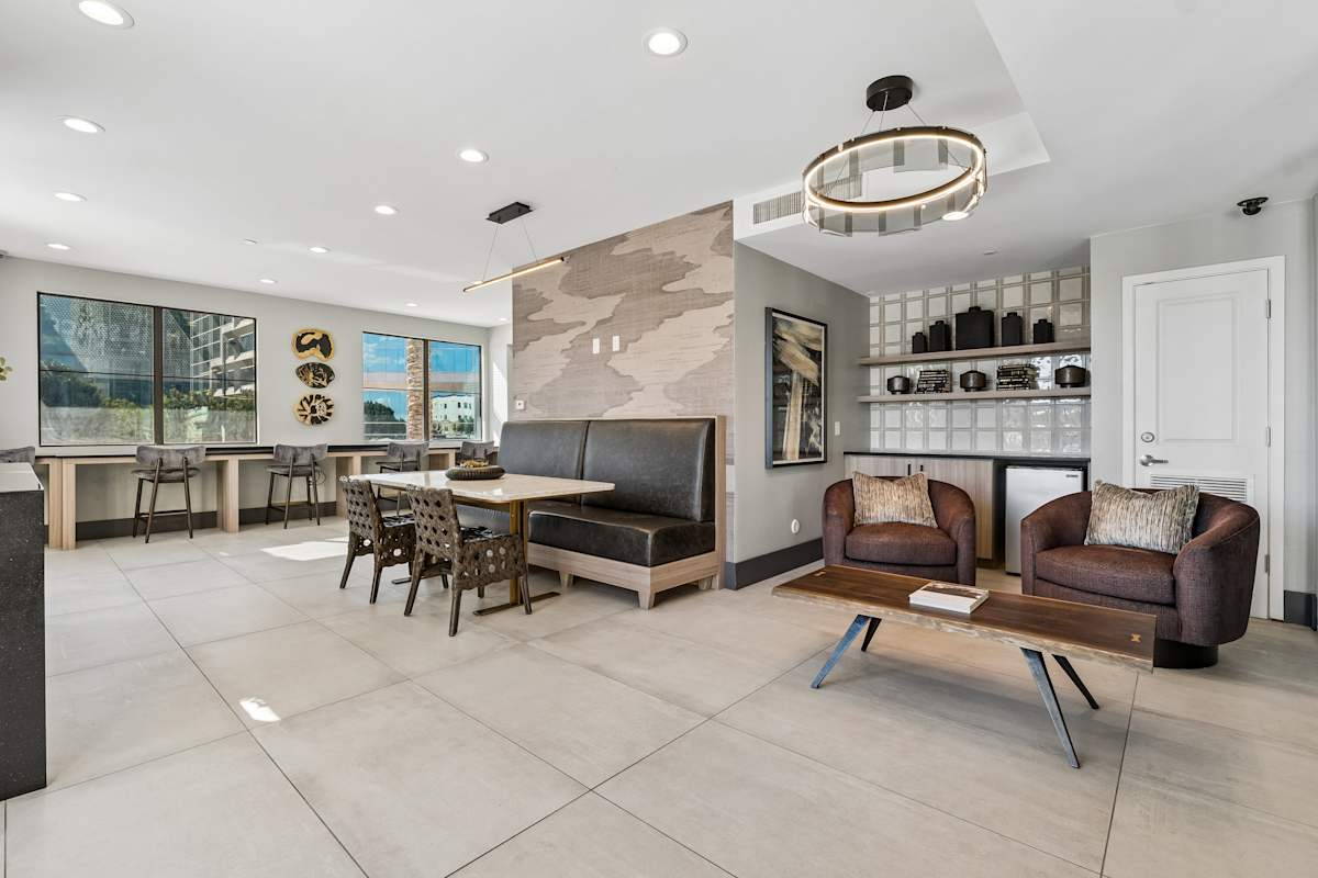 Shared interior space at Biltmore at Camelback.