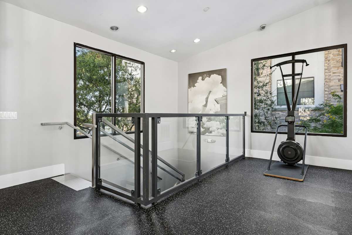 Fitness room at Biltmore at Camelback.