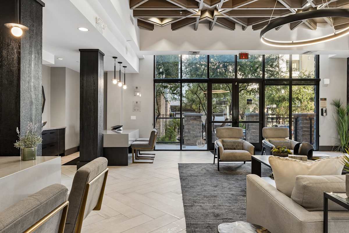 Leasing office at Biltmore at Camelback.