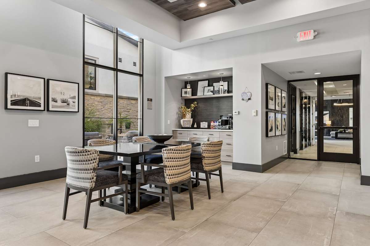 Shared interior space at Biltmore at Camelback.