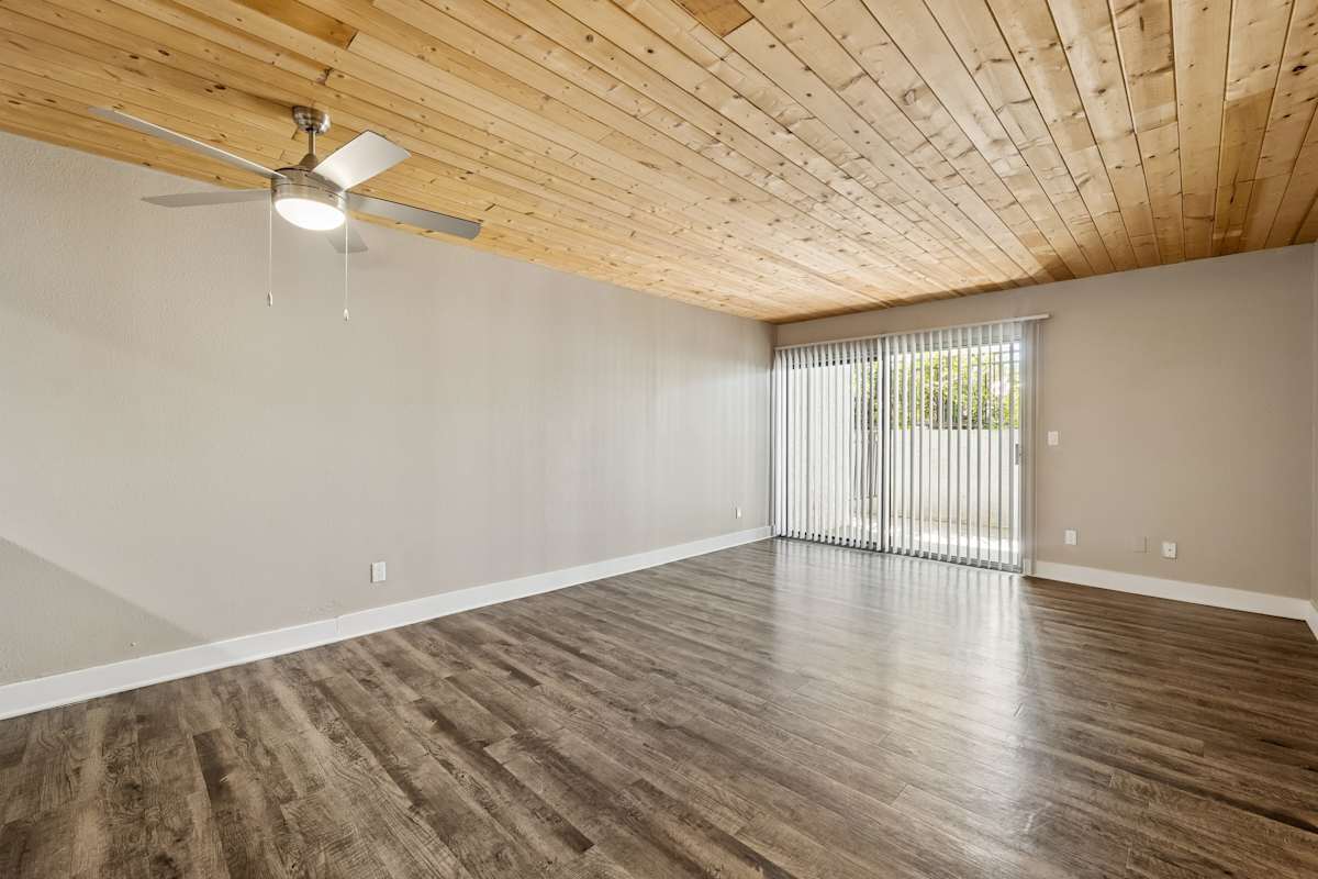 Unfurnished apartment interior at Icon on Central.