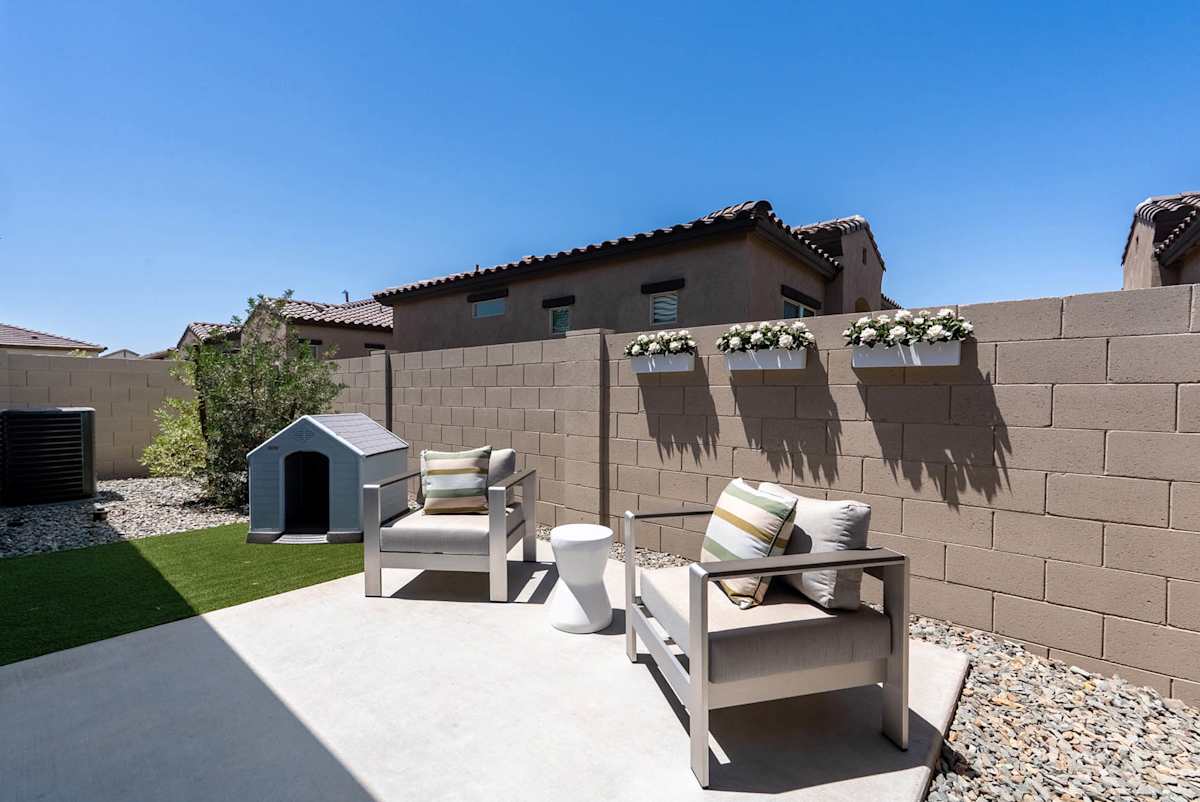 Private outdoor area shown at Avilla Western Garden.