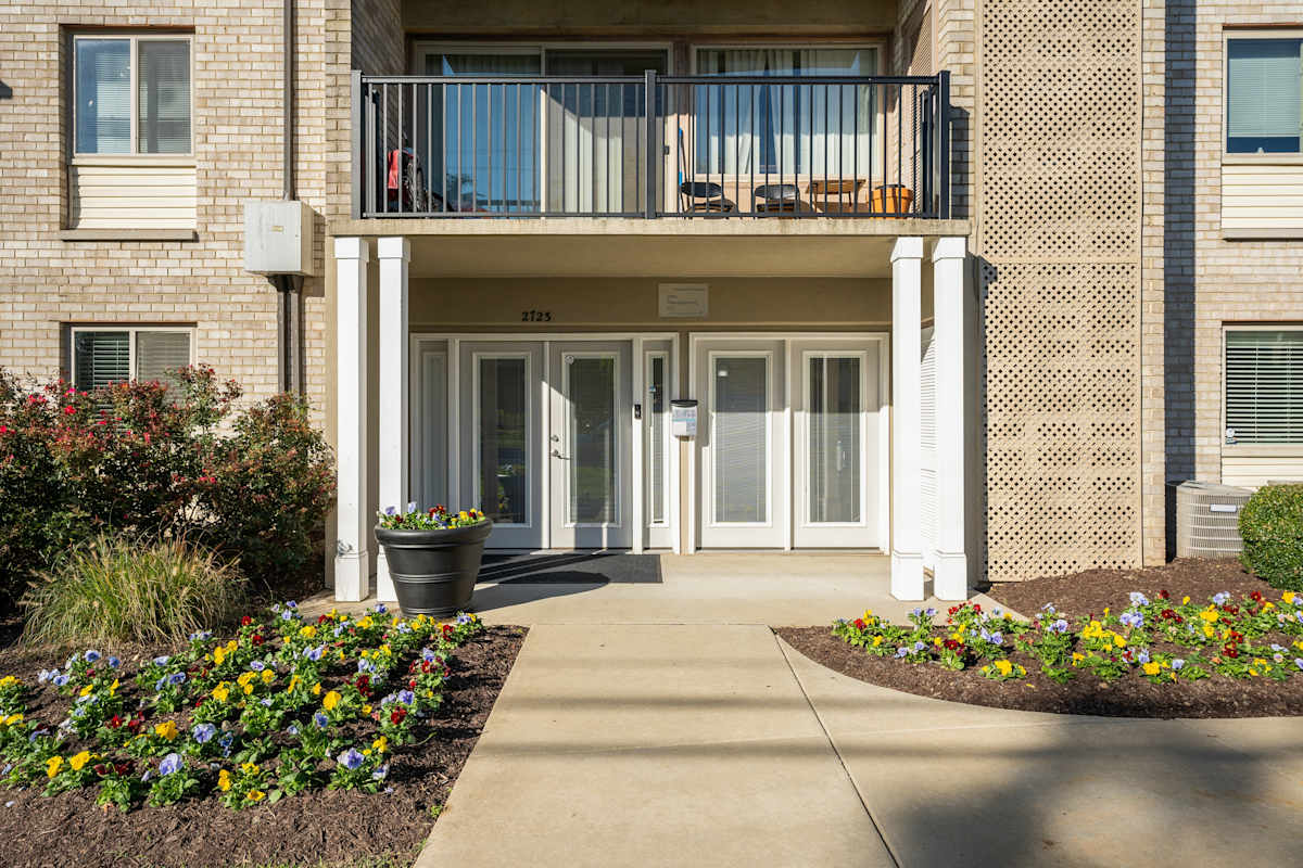 The District at Forestville property entrance - Forestville, MD