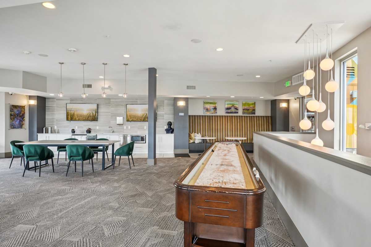 Westend clubhouse game room with bar - Denver, CO