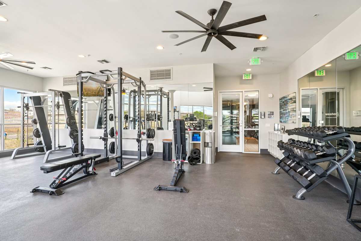 Westend gym with treadmills and weights - Denver, CO