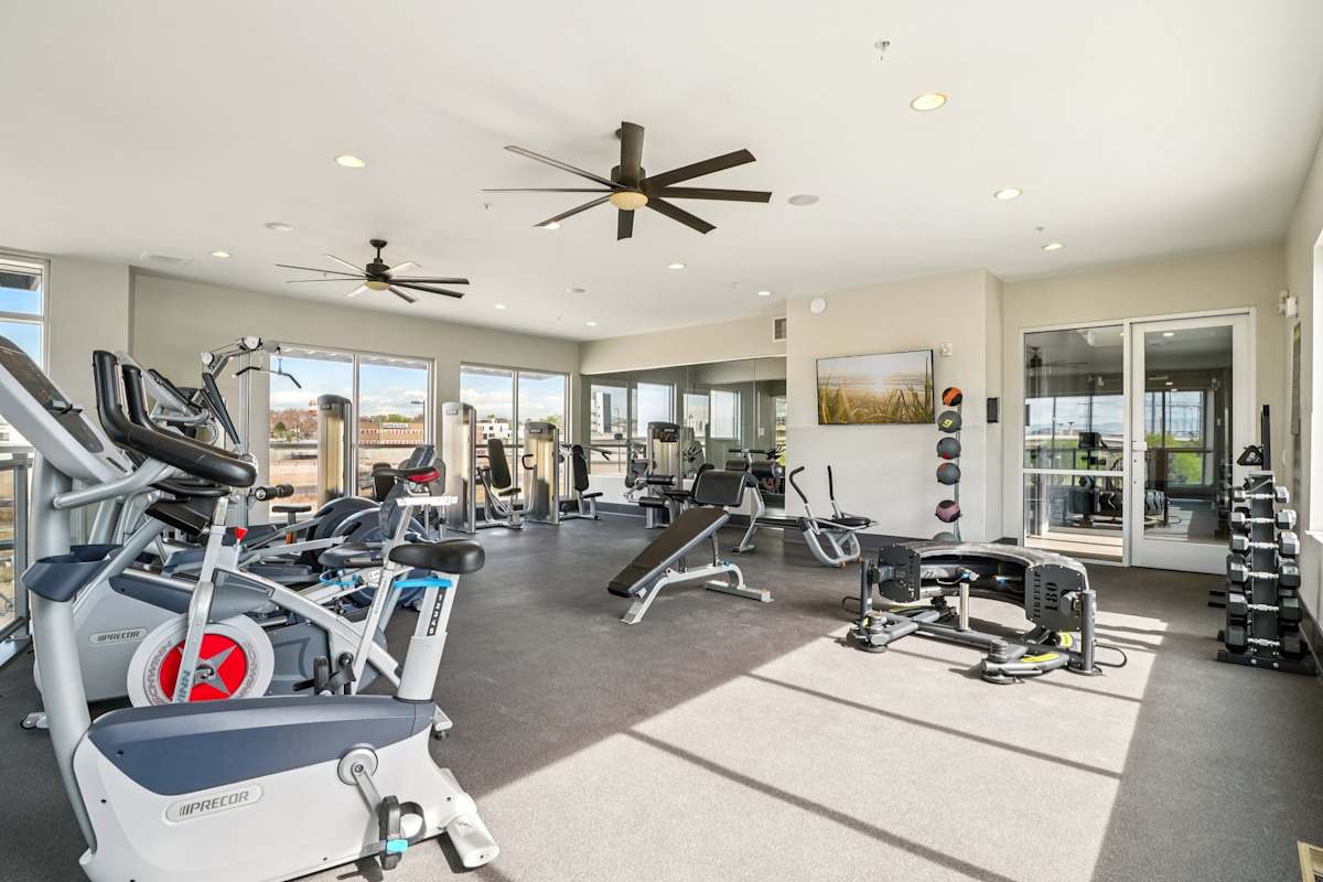 Westend fitness center with ceiling fan - Denver, CO