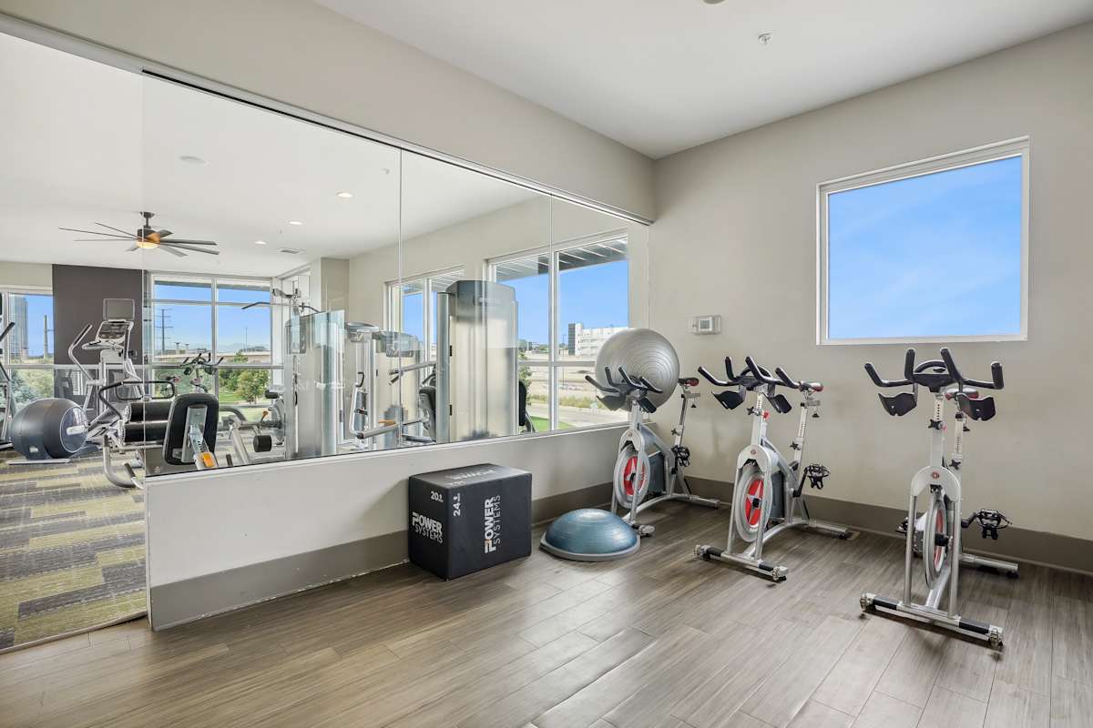 Westend two-story fitness center interior - Denver, CO