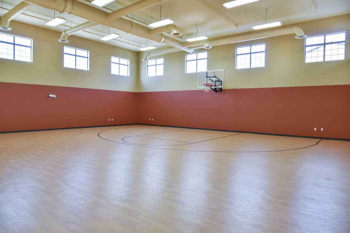 Cardinal Point Apartments indoor basketball court - Grand Forks, ND