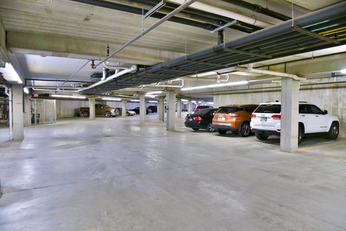 Cardinal Point Apartments underground parking garage - Grand Forks, ND