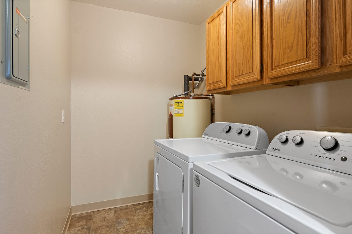 Castlerock Apartment Homes laundry room - Billings, MT
