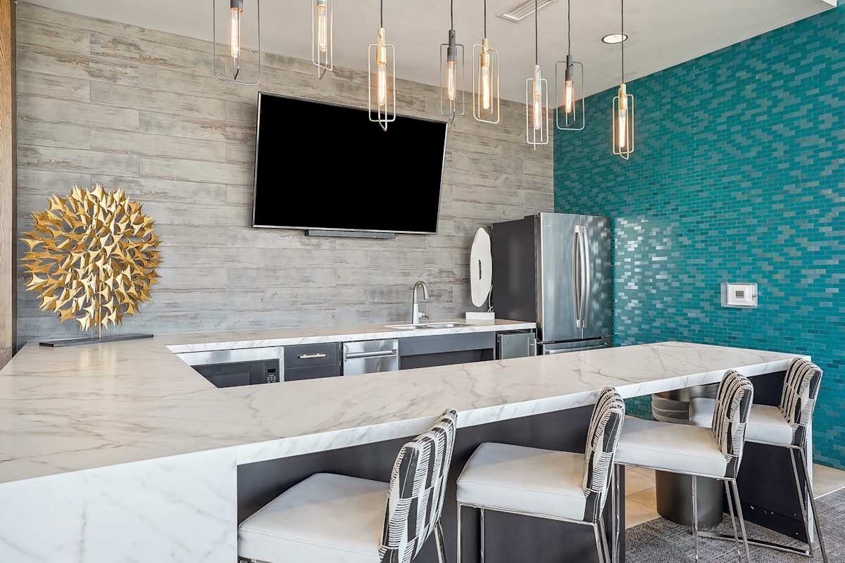 Civic Lofts community kitchen - Denver, CO