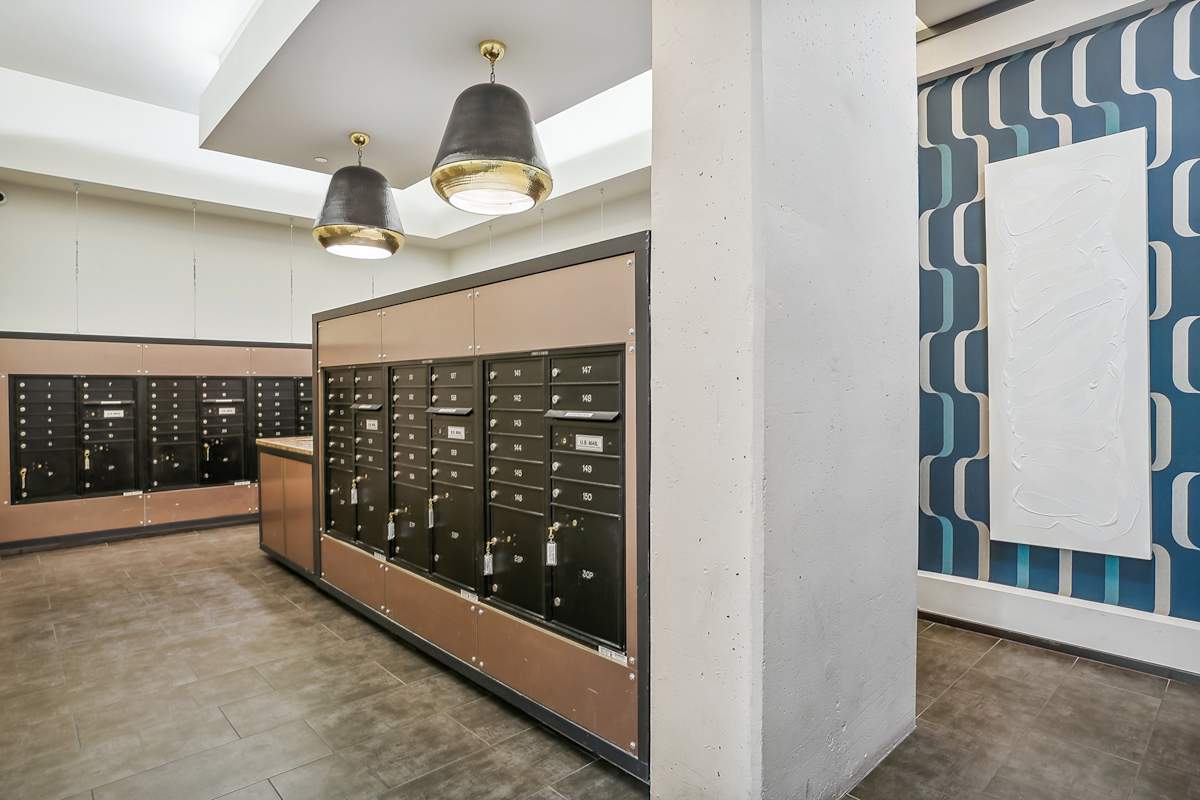 Civic Lofts 24-hour package lockers - Denver, CO