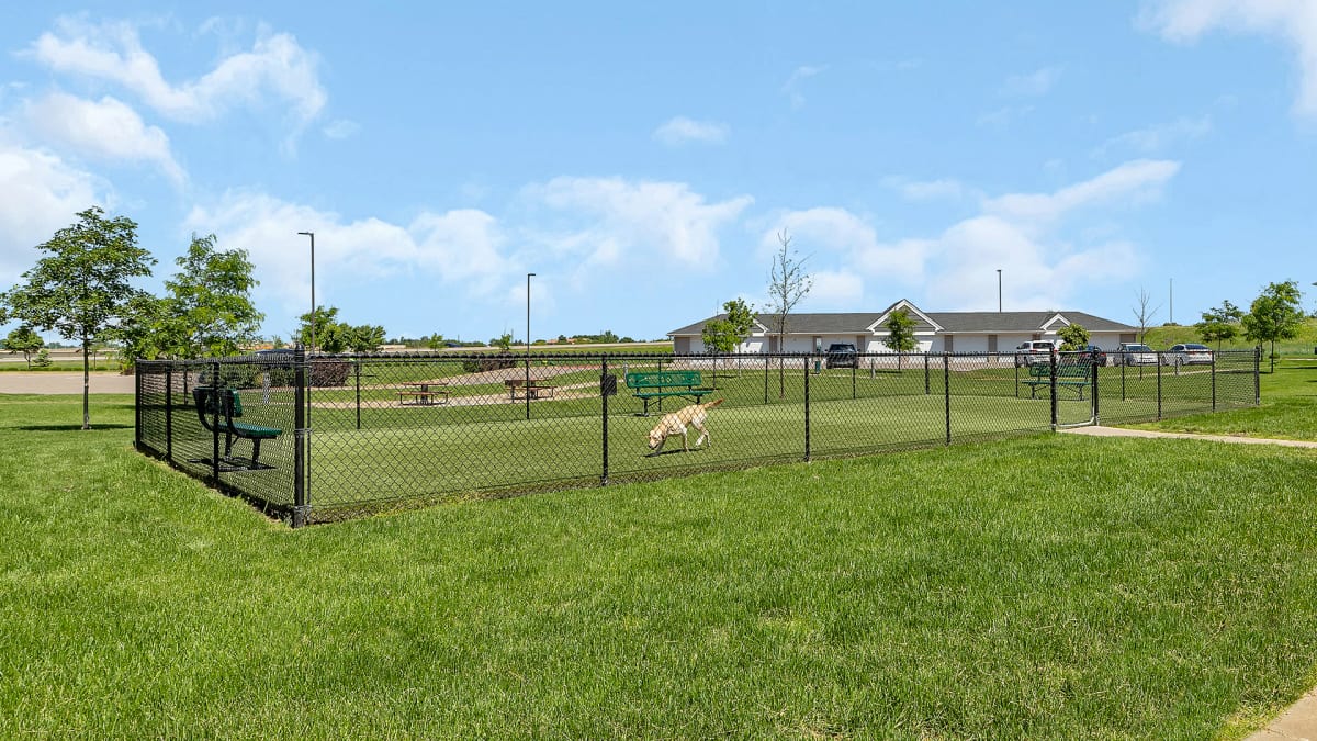 Monticello Crossings dog park - Monticello, MN