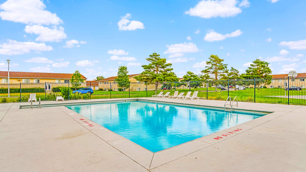 Olympic Village Apartments swimming pool - Billings, MT