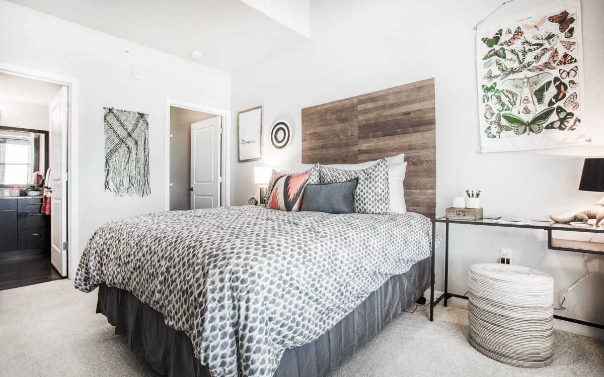 Parkhouse Apartment Homes bedroom with attached bathroom - Thornton, CO